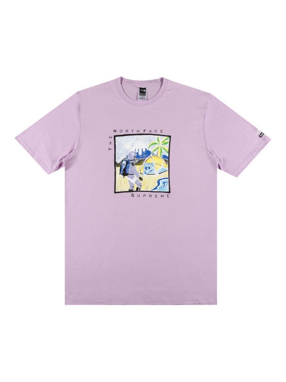 NEW 2022 Supreme x The North Face Sketch Short-Sleeve Top sz XL